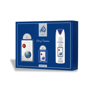 Coffret Art of Universe de Lattafa - Eau de Parfum et Déo mixte – Parfum Floral Ambré Intense et Élégant