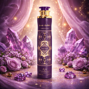 ésodorisant Badee Al Oud Amethyst Lattafa parfum oud floral oriental pour maison